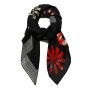 Desigual Foul_Logo Love Sciarpa di Moda, Black, U Donna