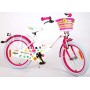 Bicicletta Bambina Ragazza Ashley 18 Pollici Bianco Rosa 95% Assemblata