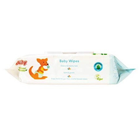 Nuby Salviette Igiene Baby con Ingredienti Naturali, 80 pezzi