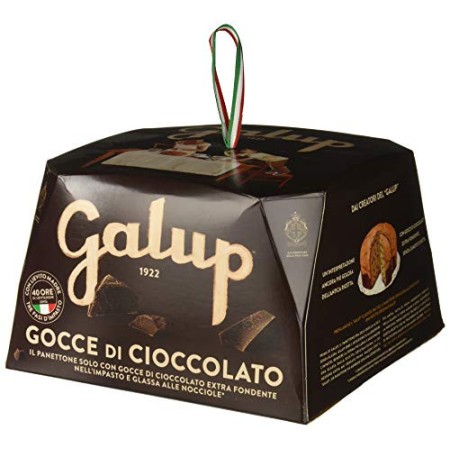 Galup NV07 Panettone Gocce Cioccolato, 750 Gr