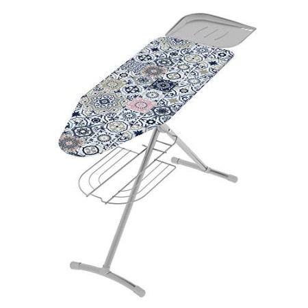 Colombo ASSE da Stiro 120x44 cm, Grigio Metallizzato, Extra Large