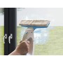 BEPER Vetrolindo Pulitore Lavavetri Ricaricabile 3 in 1 Senza Fili, Spruzza Pulisce e Aspira, Manico Ergonomico per Facile Presa