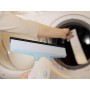 BEPER Vetrolindo Pulitore Lavavetri Ricaricabile 3 in 1 Senza Fili, Spruzza Pulisce e Aspira, Manico Ergonomico per Facile Presa