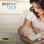 Boston Tech BA-104 - Bilancia digitale per neonati e animali domestici. con schermo LCD, funzione di tara e misuratore di altezz