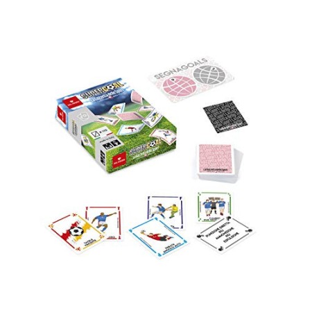 Dal Negro Supergoal La Gazzetta dello Sport Gioco Carte da Giocattolo 180, Multicolore, 8001097570805