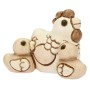 THUN® - Gallina con Pulcini - Statuine Presepe Classico - Ceramica - I Classici