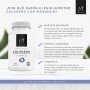 Collagene con magnesio. Collagene marino idrolizzato+magnesio+Acido ialuronico+vitamina C. Potente integratore alimentare per il