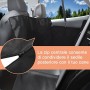 GHB Coprisedile per Cani Auto Coprisedile Amaca Copertura Impermeabile con Doppio-Zip per Sedile Posteriore Auto Universale per 