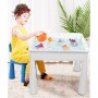 Kublo - Set di tavolo da gioco e 2 sedie per bambini, multifunzione 5 in 1