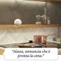 Nuovo Echo Dot (4ª generazione) - Altoparlante intelligente con orologio e Alexa - Ceruleo