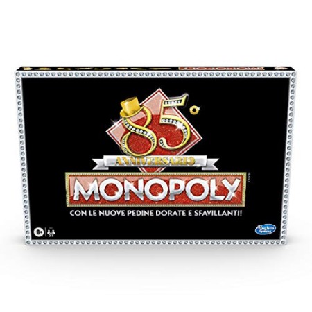 Monopoly - 85° Anniversario (gioco in scatola Hasbro Gaming, versione in Italiano).