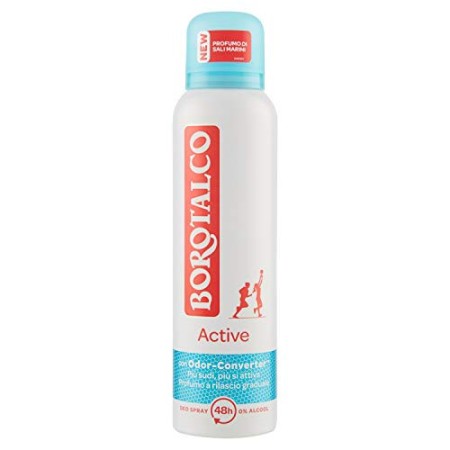 Borotalco Deodorante Spray Active Blu, 150 ml