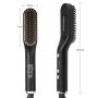 Spazzola per Barba Elettrica, con Temperatura Regolabile Pettine Barba Capelli Pettine Barba Spazzola raddrizzare capelli e barb