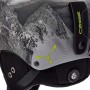 Cébé Contest Visor, Casco da Sci Uomo, Lime Mountain 54-56, 54-56 cm