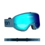 SALOMON Four Seven, Maschera da Sci Unisex Adulto, Blu/Universal Mid Blue, Taglia Unica