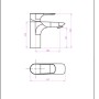 Ogomondo Miscelatore Rubinetto Lavabo Italia Cromato Bagno Casa