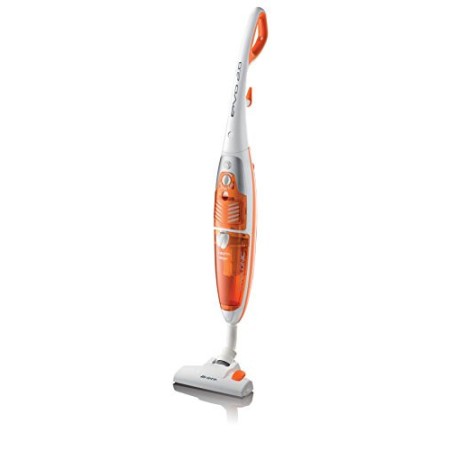 Ariete 2769 Evolution Scopa Elettrica senza Sacco, Tecnologia Ciclonica, 600 Watt, Capacità 1 l, Bianco/Arancione