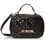 Love Moschino Borsa Quilted Nappa PU, Donna, Nero, Normale