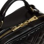 Love Moschino Borsa Quilted Nappa PU, Donna, Nero, Normale