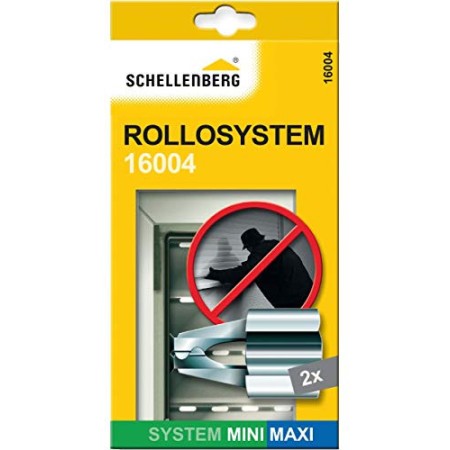 Schellenberg 16004 Unità Bloccaggio per Avvolgibili / per tapparelle, 1 Coppia
