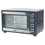 Bakaji Forno Fornetto Elettrico Ventilato 30 Lt Potenza 1600W con Luce Interna 4 Selezioni di Cottura Temperatura Regolabile Tim