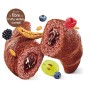 Misura Cornetti Fibrextra Frutti di Bosco, Barbabietola e Uva | 100% Farina Integrale | Confezione da 300 grammi