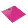 Rowenta BS1063 Premiss Bilancia Pesapersone Digitale con Piatto in Vetro, Rosa, lcd