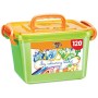 BIC Kids Colouring Box, 60 Matite Colorate e 60 Pennarelli, Scatola Facile da Trasportare, Ottime per Colorare, per Bambini a Ca
