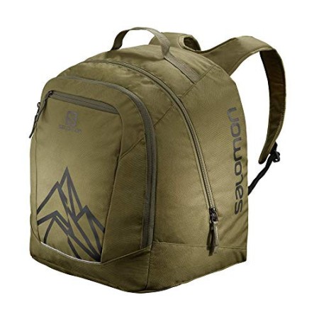 Salomon ORIGINAL GEAR BACKPACK Zaino per scarponi da sci, Unisex, per un Paio di Scarponi e altri Accessori, Verde (Martini Oliv