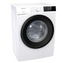 Hisense WFGE7012/S Lavatrice freestanding a carica frontale Slim, Capacità 7 Kg, Classe energetica A+++, 1200 giri. Dimensioni 