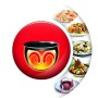 Moulinex MK812101 - Multicooker tradizionale 45 in 1, 26 x 39 x 25 cm, 5 l, colore: Argento