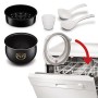 Moulinex MK812101 - Multicooker tradizionale 45 in 1, 26 x 39 x 25 cm, 5 l, colore: Argento