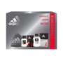 Adidas, Confezione Regalo Uomo Team Force, Eau de Toilette 50 ml, Dopobarba 100 ml, Berretto di Lana