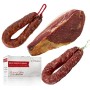 Prosciutto Crudo Serrano Spagnolo Stagionato e Disossato 1 Kg (Jamon Serrano) + Chorizo Salsiccia 200 gr + Salchichón Salsiccia