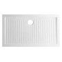 Ogomondo Cabina Doccia Slide 3 Lati Cristallo Temprato Trasparente 120x70x70 + Piatto Doccia Porcellana h6,5cm