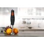 Nordmende HMX200 Mixer Immersione, 2 Velocità, Gambo Removibile in Acciaio Inossidabile, 300 W, Nero