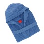 Gabel 09800 23 Accappatoio, 100% Cotone, Blu, XXL