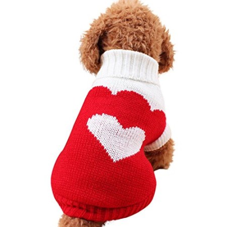 Culater® Piccoli Vestiti del Cane Pet Dogs Cat Maglieria Maglione del Cane Puppy Cappotto Caldo Abbigliamento A Buon Mercato pe