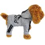 LifeWheel Quattro gambe Cane domestico cappuccio vestiti cappotto Abbigliamento£¬grigio XX-Large