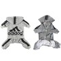 LifeWheel Quattro gambe Cane domestico cappuccio vestiti cappotto Abbigliamento£¬grigio XX-Large