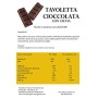 Tavolette di CIOCCOLATA PROTEICA zero ZUCCHERI Line@Diet la cioccolata PROTEICA da MORDERE… 0,9 grammi di ZUCCHERI per 35gr - 