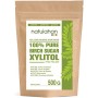Natuiahan Xylitol 500 gr. Zucchero di Betulla dalla Finlandia. Dolcificante Naturale al 100%. Contenitore Sigillato Autosigillan