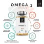 Omega 3+Vitamina E. Olio di Pesce Selvatico 2000mg. Omega 3. Elevata concentrazione di EPA-DHA. Effetto antiossidante. Integrato