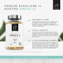 Omega 3+Vitamina E. Olio di Pesce Selvatico 2000mg. Omega 3. Elevata concentrazione di EPA-DHA. Effetto antiossidante. Integrato