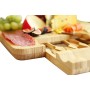 Harcas, tagliere e coltello in bambù Ideale per servire formaggi, cracker, salumi e cibo. Dimensioni: 33 x 33 x 3,5 cm.