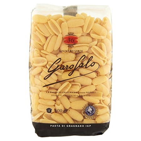 Garofalo - Gnocchi Sardi, Pasta di Semola di Grano Duro - 8 pezzi da 500 g [4 kg]