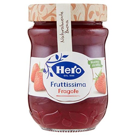 Hero Fruttissima Confettura di Fragole Naturalmente Buona - 2760 gr