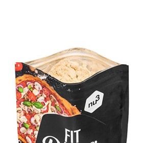 nu3 Mix Farine per Pizza a Basso Contenuto di Carboidrati - Impasto per Pizza Senza Glutine e Lievito ad Alto Contenuto Proteico