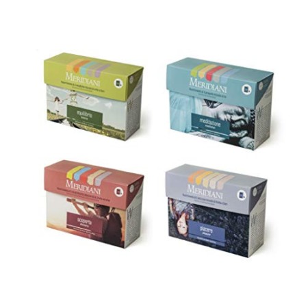 Raffinata degustazione Infusi, Tisane, Tè - 20 gusti in 80 filtri - Selezione di Tè e Miscele di frutta, fiori ed erbe in filt
