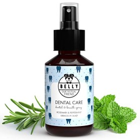 Belly Pulizia Denti del Cane I Spray Dentale per Cani I Cura l’Igiene Orale del Cane e contrasta l’Alito Cattivo I con Menta